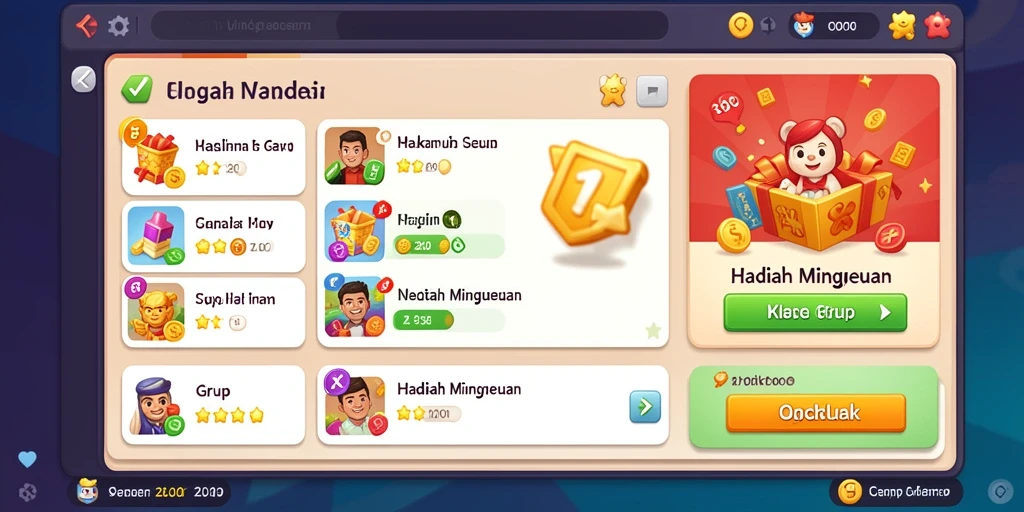 Mode multiplayer yang memungkinkan permainan bersama teman.