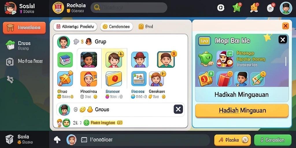 Event bulanan yang menarik dengan hadiah menarik.
