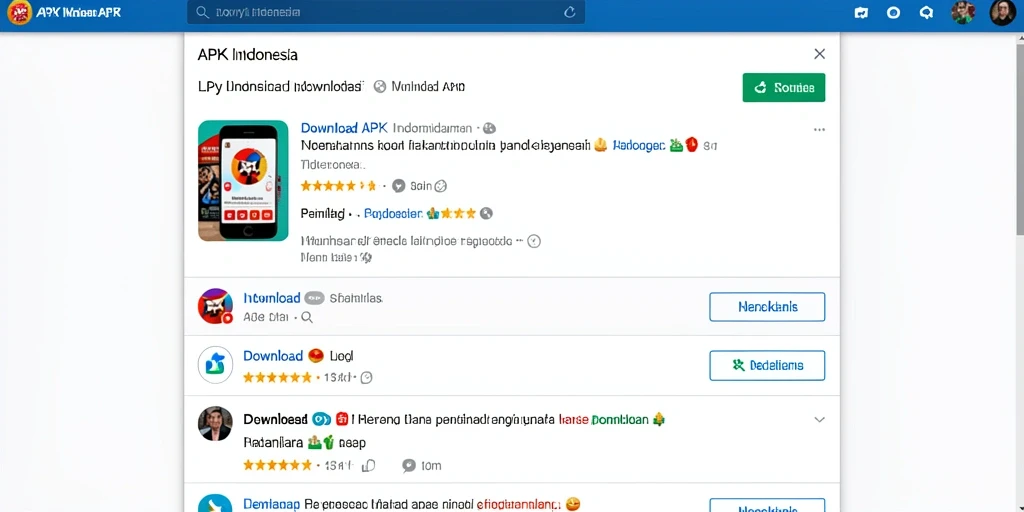 Menu navigasi yang sederhana dan efektif.