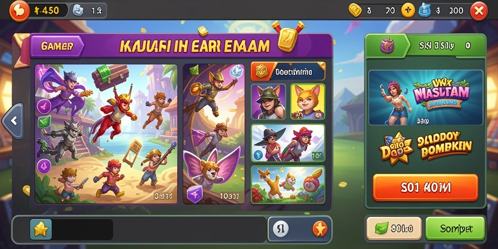 Screenshot menunjukkan grafik menawan dari lingkungan game.