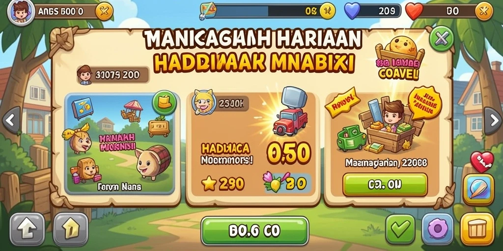 Fitur multiplayer yang memungkinkan bermain bersama teman.