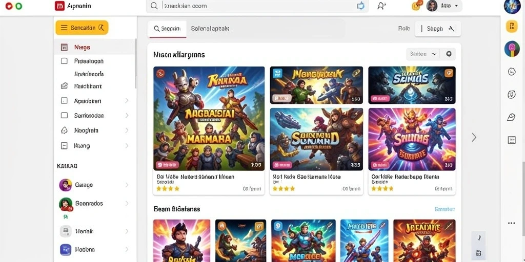 Gambaran interaksi dengan karakter lain.