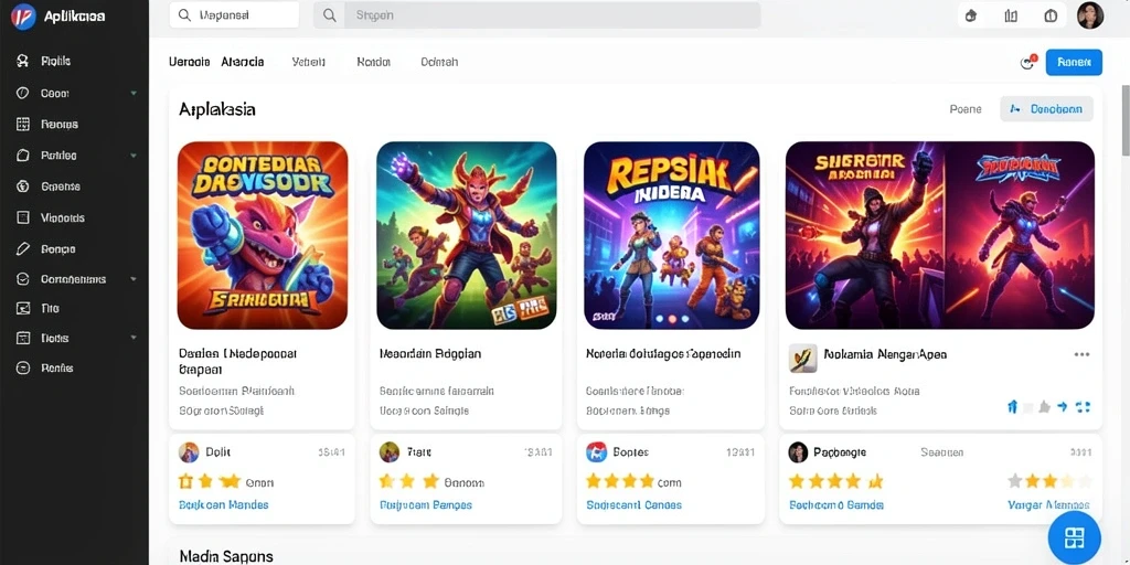 Tampilan grafis yang memukau dan user-friendly.