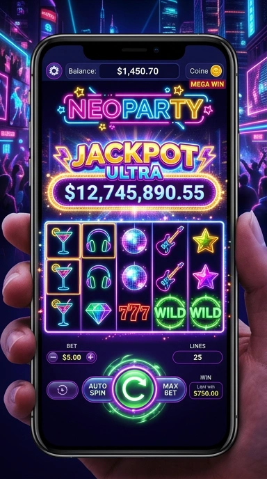 neoparty — menu pengaturan